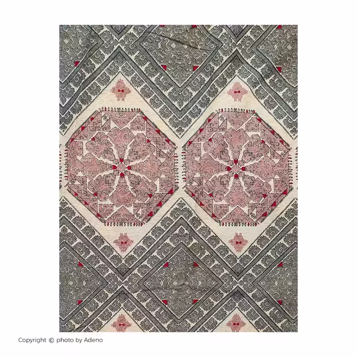 ملحفه آدنو مدل هریس کد CH66 دونفره سایز 220x240 سانتی متر