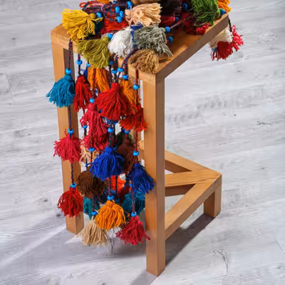 آویز تزیینی مدل سنتی بسته 10 عددی