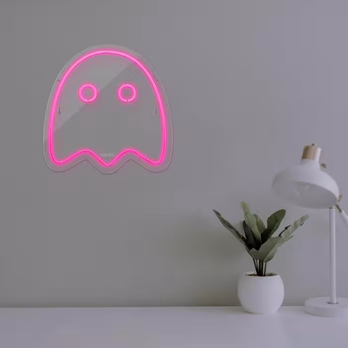 چراغ دیواری نئون دیزاین طرح Packman-2_PN