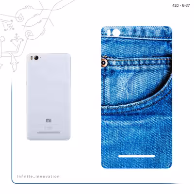 برچسب پوششی ماهوت مدل Fabric Texture 7 مناسب برای گوشی موبایل شیائومی Mi 4i