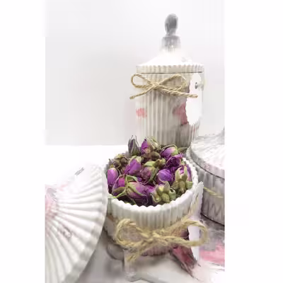 بانکه مدل سنگی کد 266 بسته 3 عددی به همراه سینی