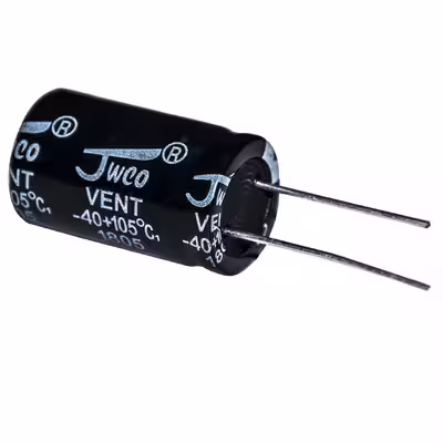خازن الکترولیت 100 میکرو فاراد مدل 25V ولت بسته 48 عددی