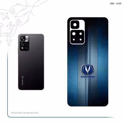 برچسب پوششی ماهوت مدل CHANGAN مناسب برای گوشی موبایل شیائومی Redmi Note 11 Pro Plus 5G