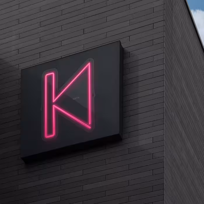 چراغ دیواری نئون دیزاین طرح Perviues_PN