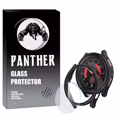 کاور پنتر مدل GW-01 مناسب برای ساعت هوشمند سامسونگ Galaxy Watch 5 Pro 45mm به همراه محافظ صفحه نمایش