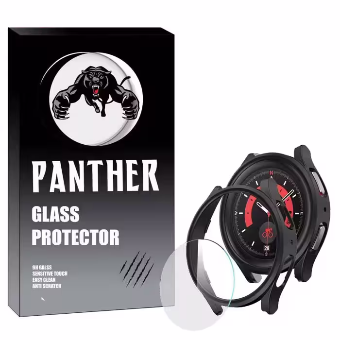 کاور پنتر مدل GW-01 مناسب برای ساعت هوشمند سامسونگ Galaxy Watch 5 Pro 45mm به همراه محافظ صفحه نمایش