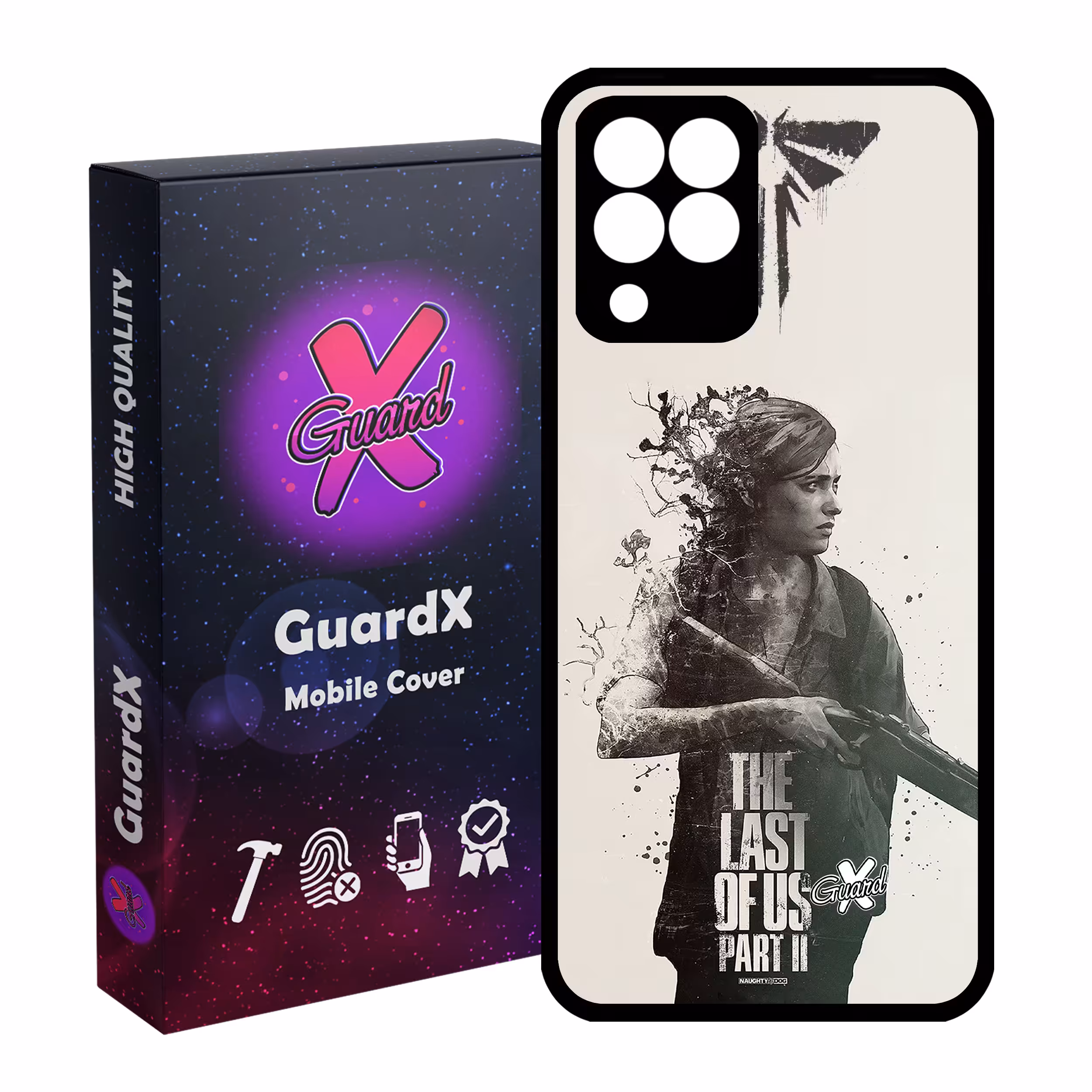 کاور گارد ایکس طرح The Last of Us مدل Glass10199 مناسب برای گوشی موبایل سامسونگ Galaxy M33/M33 5G