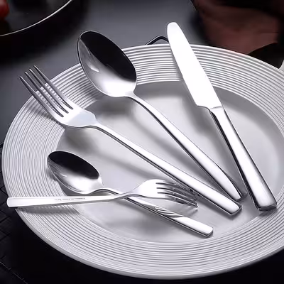 چنگال غذا خوری مدل 1217 مجموعه 6 عددی