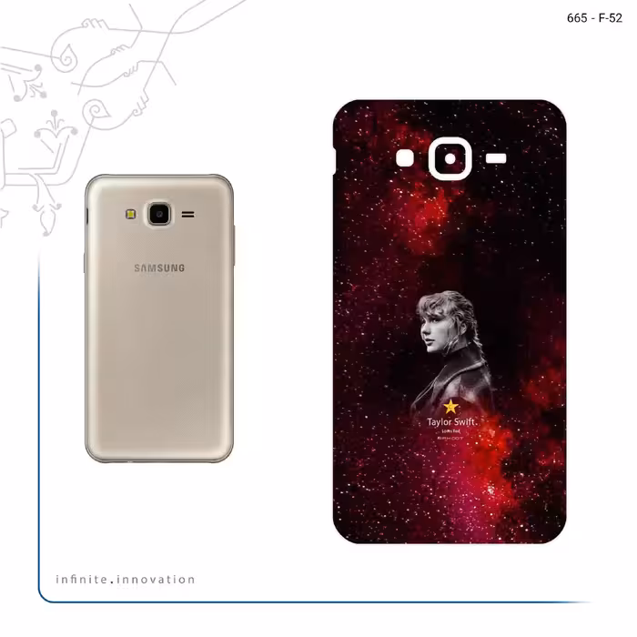 برچسب پوششی ماهوت مدل Taylor Swift مناسب برای گوشی موبایل سامسونگ Galaxy J7 Core