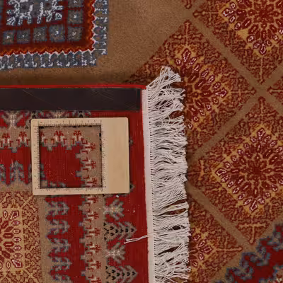 فرش دستبافت دو متری مدل یلمه کد 140507