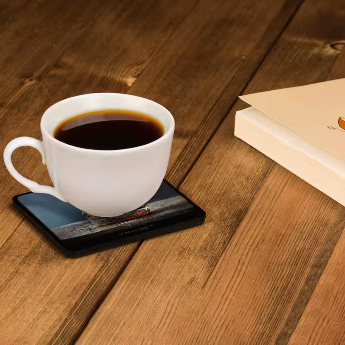 زیر لیوانی ماهوت مدل Hamburger