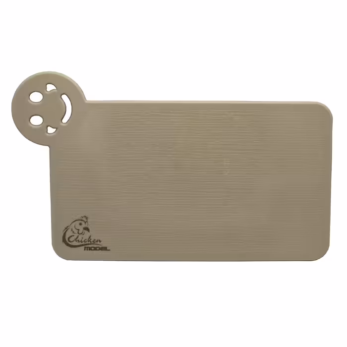 تخته گوشت مدل چیکن کد YPB-KM-LABKHAND-35CM