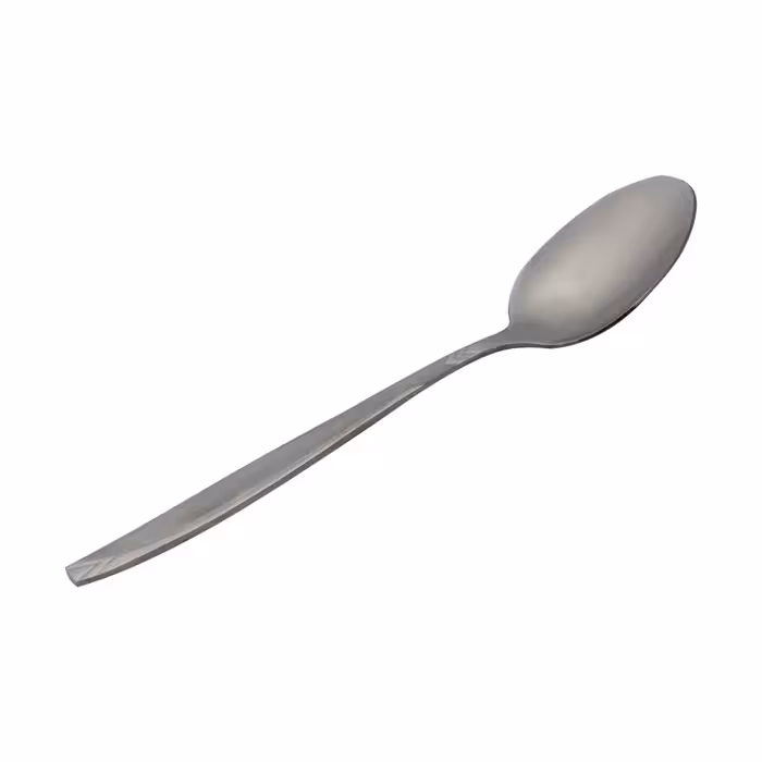 قاشق و چنگال غذاخوری 12 پارچه مدل براق کد UN - 3513