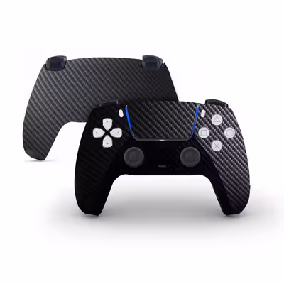 برچسب کنسول بازی PS5 مدل carbon مات مناسب دستگاه دیجیتال