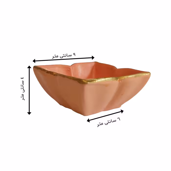 ست 8 تکه هفت سین سفالی طرح پروانه کد S3016