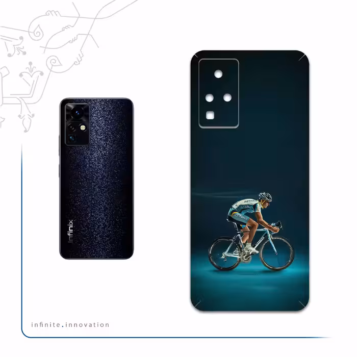 برچسب پوششی ماهوت مدل Road-cycling مناسب برای گوشی موبایل اینفینیکس Zero X