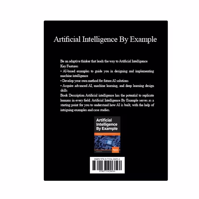 کتاب Artificial Intelligence By Example اثر Denis Rothman انتشارات نبض دانش