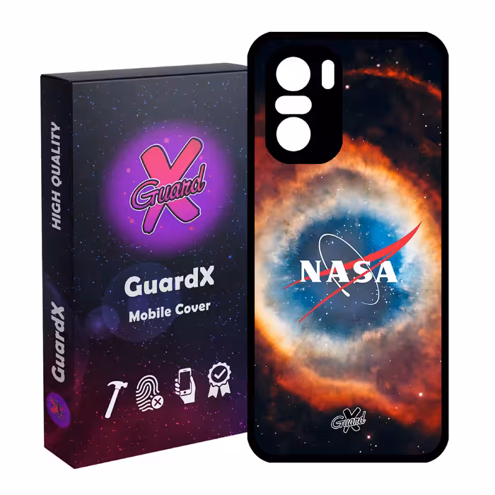 کاور گارد ایکس طرح Nasa مدل Glass10234 مناسب برای گوشی موبایل شیائومی Poco F3/MI 11X/MI 11X Pro/Redmi K40/K40 Pro