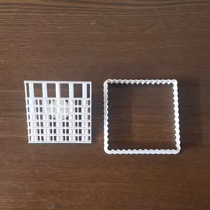 قالب شیرینی به گز مدل تقویم مجموعه 2 عددی