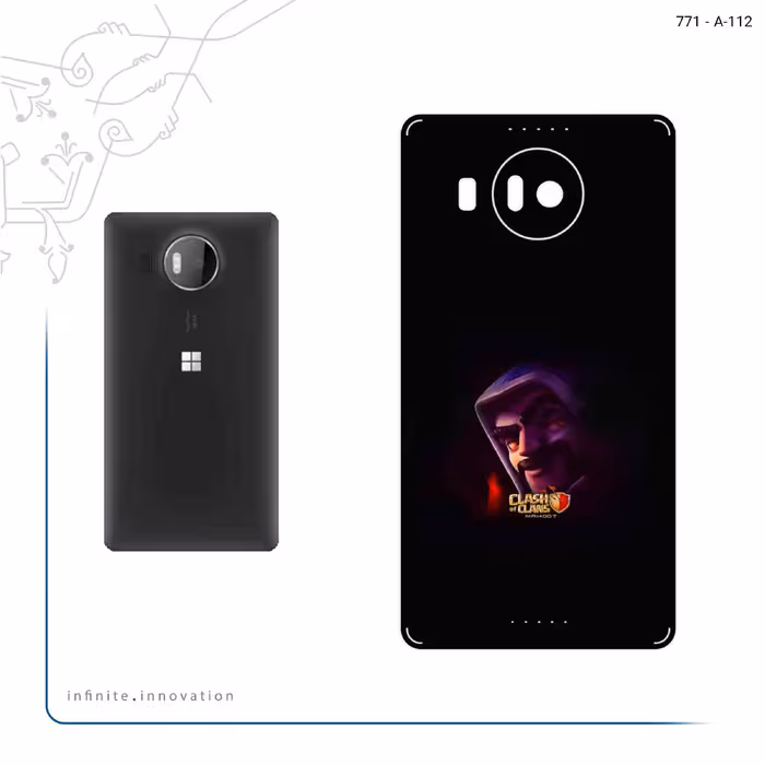 برچسب پوششی ماهوت مدل Clash of Clans Game Series مناسب برای گوشی موبایل مایکروسافت Lumia 950 XL