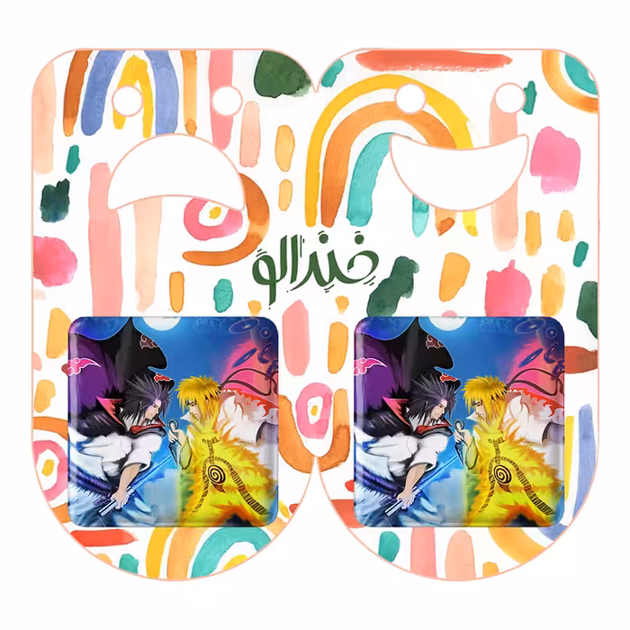 پیکسل خندالو مدل انیمه ناروتو Naruto کد 11237 به همراه مگنت