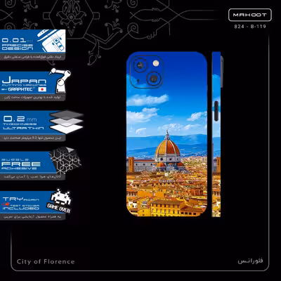 برچسب پوششی ماهوت مدل City of Florence-FullSkin مناسب برای گوشی موبایل اپل iPhone 13
