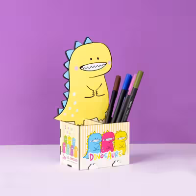 جامدادی رومیزی مدل دایناسور فانتزی