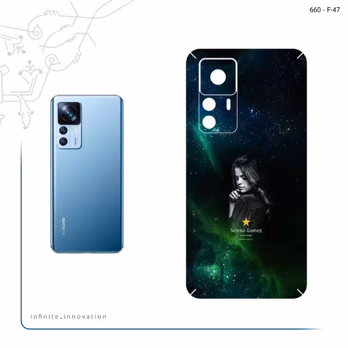 برچسب پوششی ماهوت مدل Selena Gomez مناسب برای گوشی موبایل شیائومی 12T