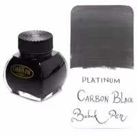 جوهر خودنویس پلاتینیوم مشکی کربنی PLATINUM Carbon ink black