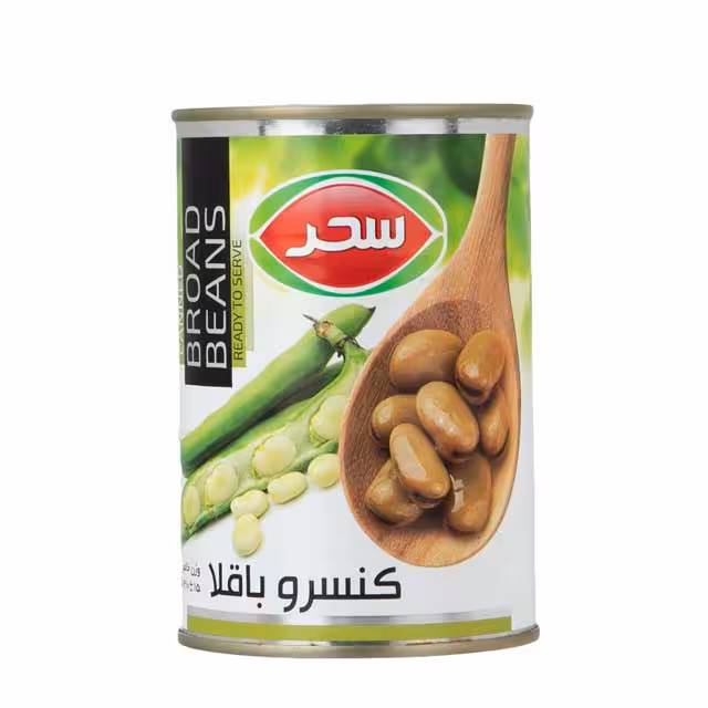 کنسرو باقلا سحر 410 گرمی