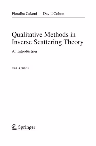 خرید و دانلود نسخه کامل کتاب Qualitative methods in inverse scattering theory: an introduction