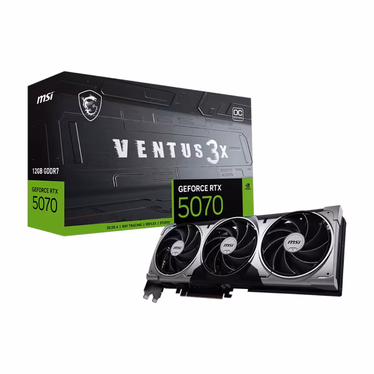 قیمت کارت گرافیک مدل MSI GeForce RTX 5070 VENTUS 3X OC 12GB