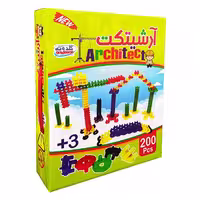 ☆بازی آرشیتکت 200 قطعه گلدونه