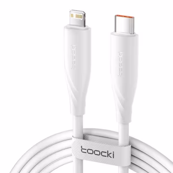 کابل تبدیل USB-C به Lightning Toocki مدل 20W TQ-X38