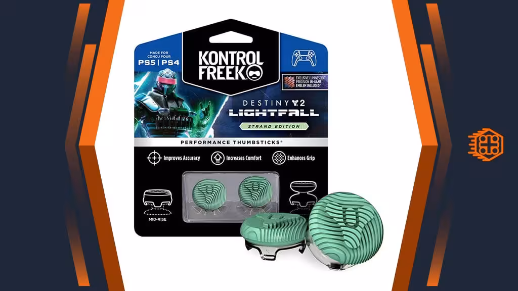 کاور آنالوگ کنترلر KontrolFreek مخصوص پلی استیشن – طرح Destiny 2 Lightfall Strand