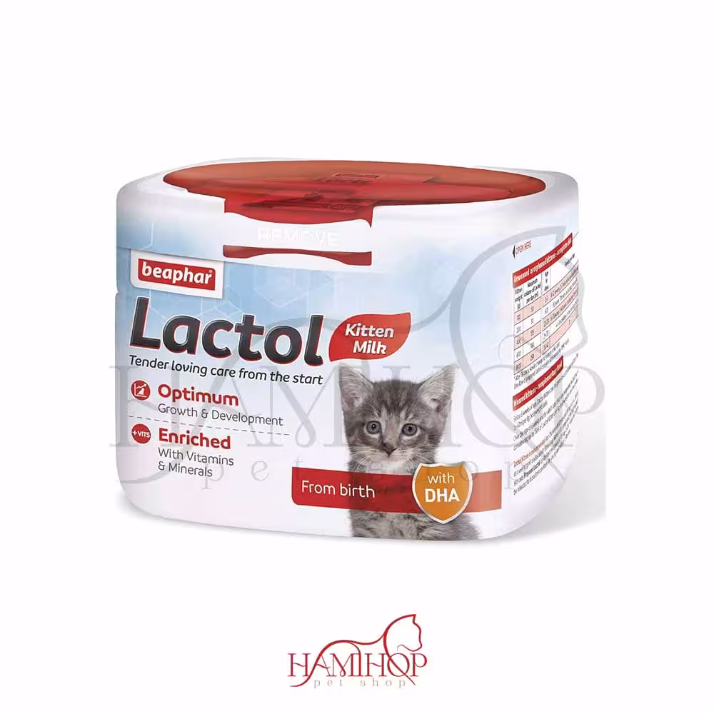 شیر خشک بچه گربه بیفار مدل Lactol وزن 250 گرم