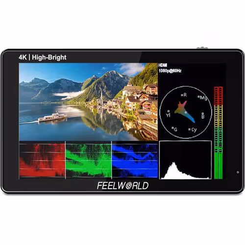 مانیتور روی دوربین 6 اینچی فیلورلد مدل FEELWORLD LUT5E