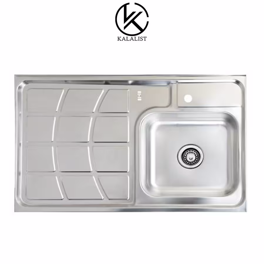 سینک ظرفشویی روکار برند نگین الماس مدل SA47