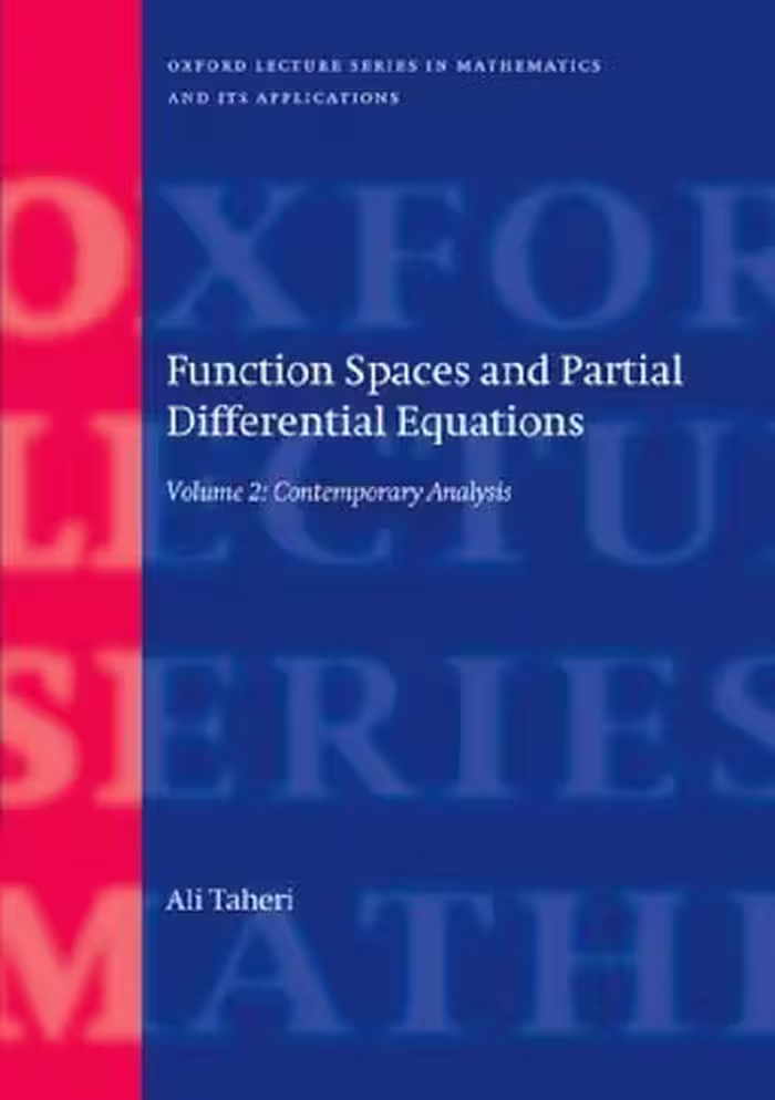 خرید و دانلود نسخه کامل کتاب Function Spaces and Partial Differential Equations