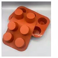 قالب سیلیکونی مافین 6 خانه بزرگ سورناپارت