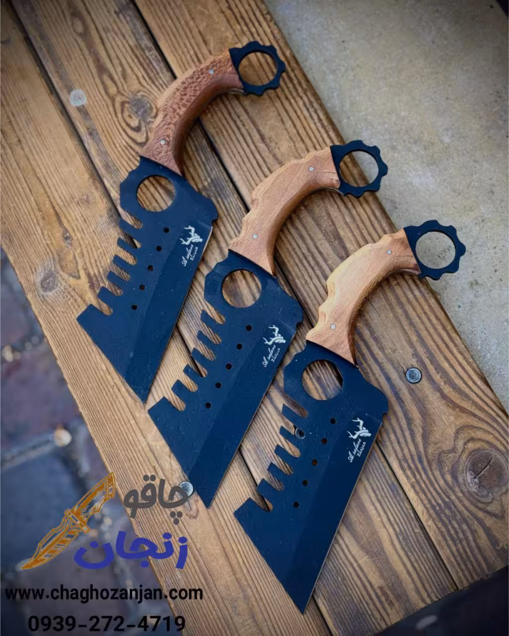 ساتور ضد ضربه فولادی ضد زنگ اصل زنجان مخصوص شکستن استخوان