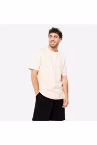 مردانه تناسب اندام بژ مرد DOMYOS T SHIRT ملزومات 500 Decathlon