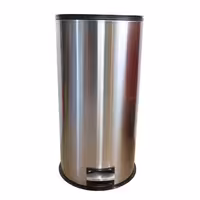 سطل زباله پدالی آکا الکتریک مدل ARAM BAND STEEL-15L