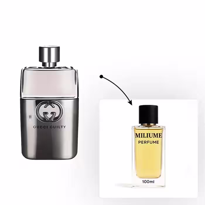 اسانس عطر Gucci Guilty Pour Homme برند Givaudan - کد 2377 - گوچی گیلتی مردانه 100ML - میلیوم پرفیوم
