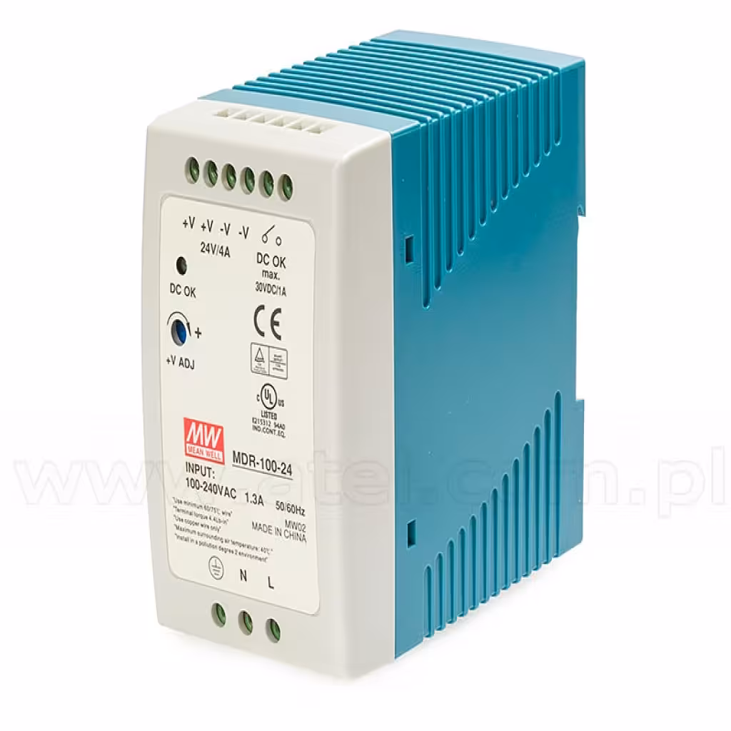 منبع تغذیه مینول سری MDR-100-24