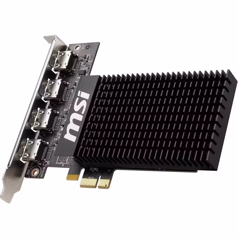 کارت گرافیک ام اس ای مدل MSI GeForce GT710 2GB