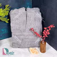 حوله تن پوش کادیفه رنگ طوسی