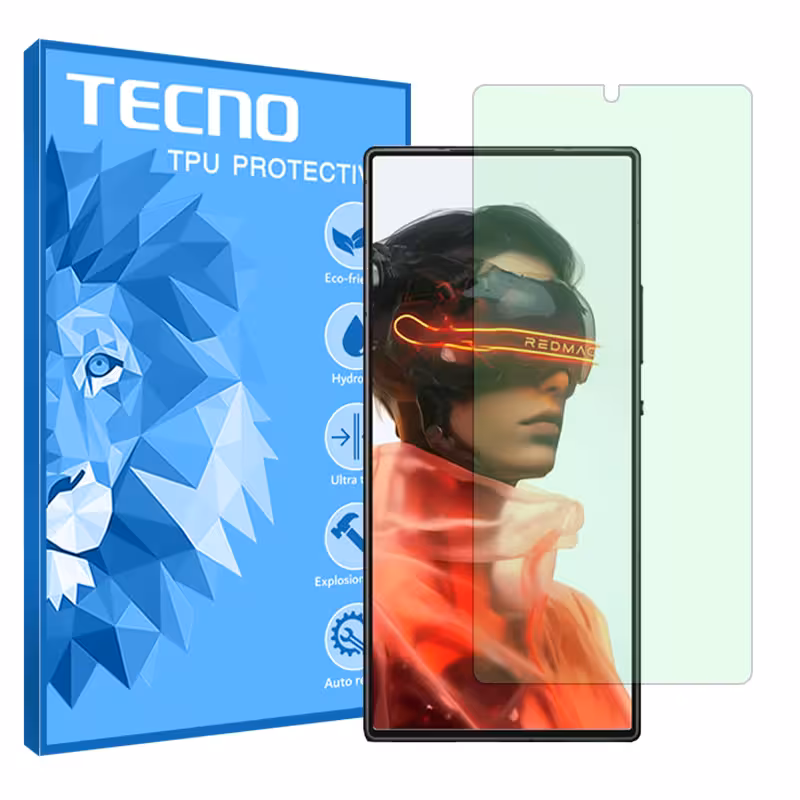 گلس زد تی ای nubia RedMagic 10 Air مدل گرین لایت برند تکنو کد S