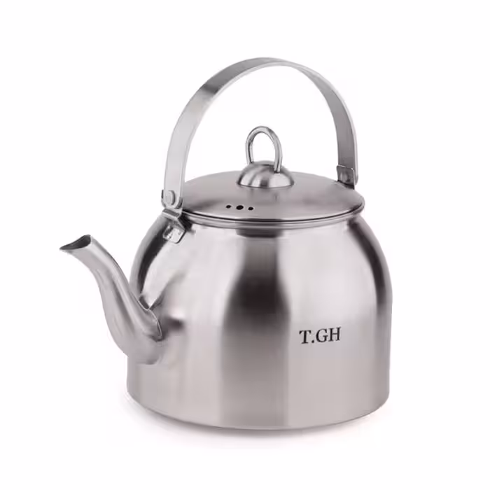 کتری لوله دار قیطاسی 3 لیتری مدل 307000 مات کف چدن