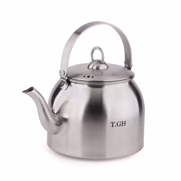 کتری لوله دار قیطاسی 3 لیتری مدل 307000 مات کف چدن